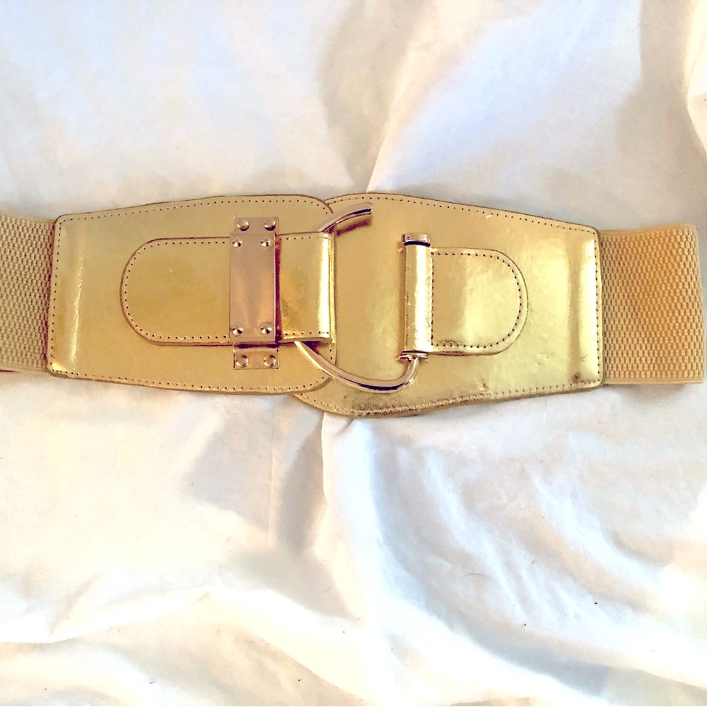 Gold waist belt